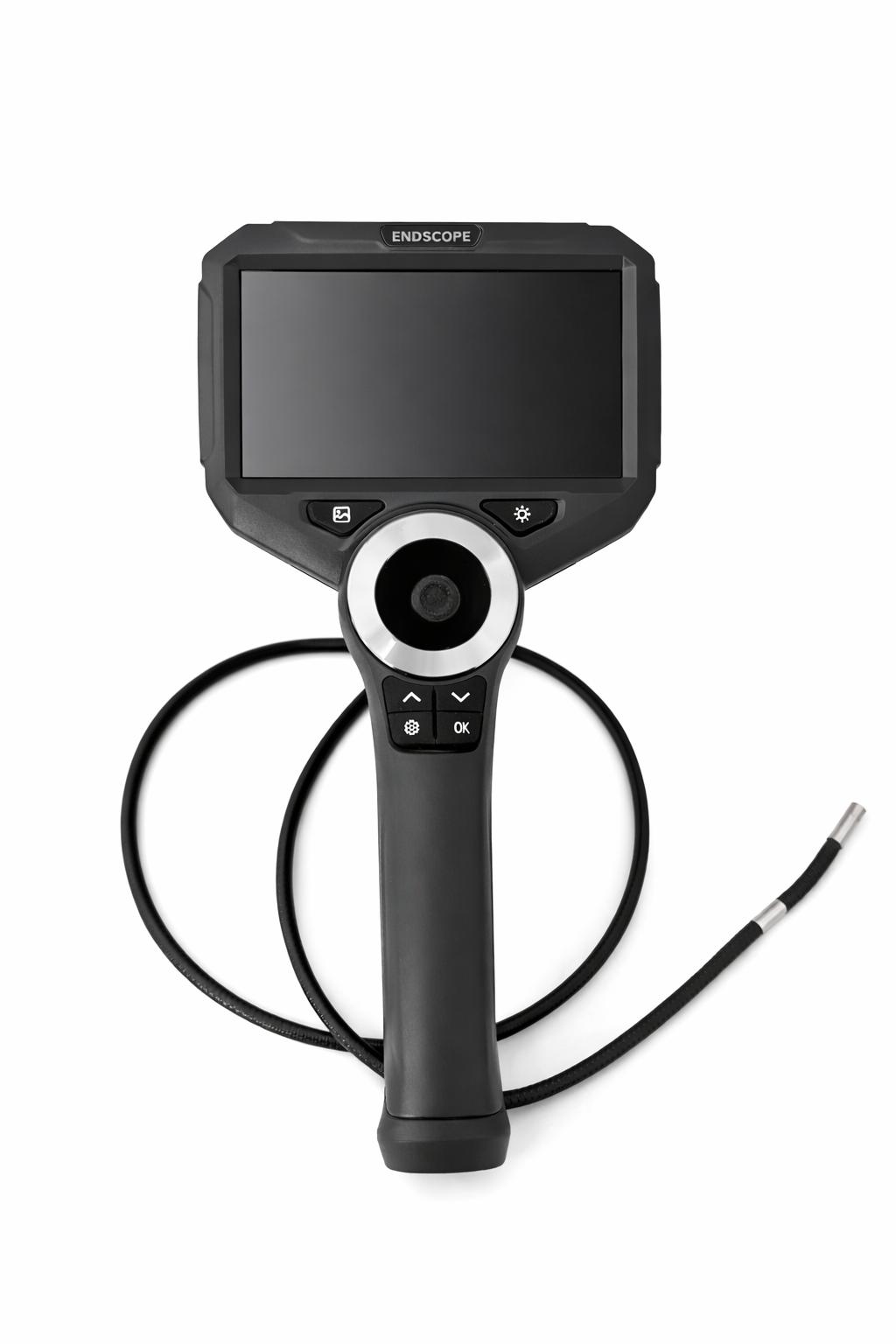 Anesok S50 720° Oynar Başlı 6mm Tek Lens 1 Metre Yarı Sert Kablo Endüstriyel Endoskop Kamera