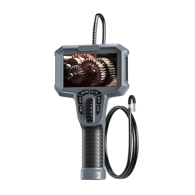 GL75 360 Derece Oynar Başlı 6mm Lens Çapı 1 Metre Yarı Sert Kablo Endüstriyel Endoskop Yılan Kamera